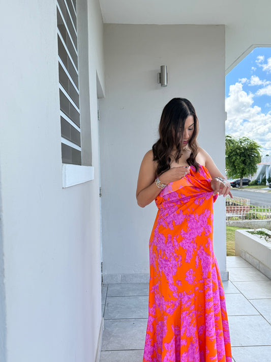 Strapless Maxi Dress