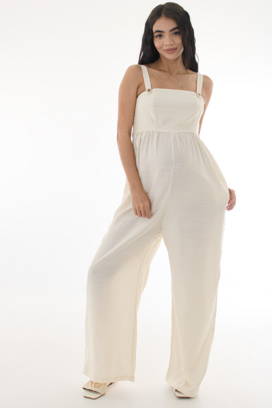 Jumpsuit Beige