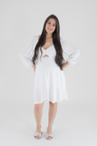 Maternity White Mini Dress Maternity White Mini Dress