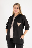 Maternity Top w/heart