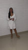 Maternity White Mini Dress