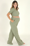 Maternity Set de Rib Pantalon