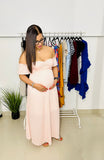 Long Pink Maxi Dress