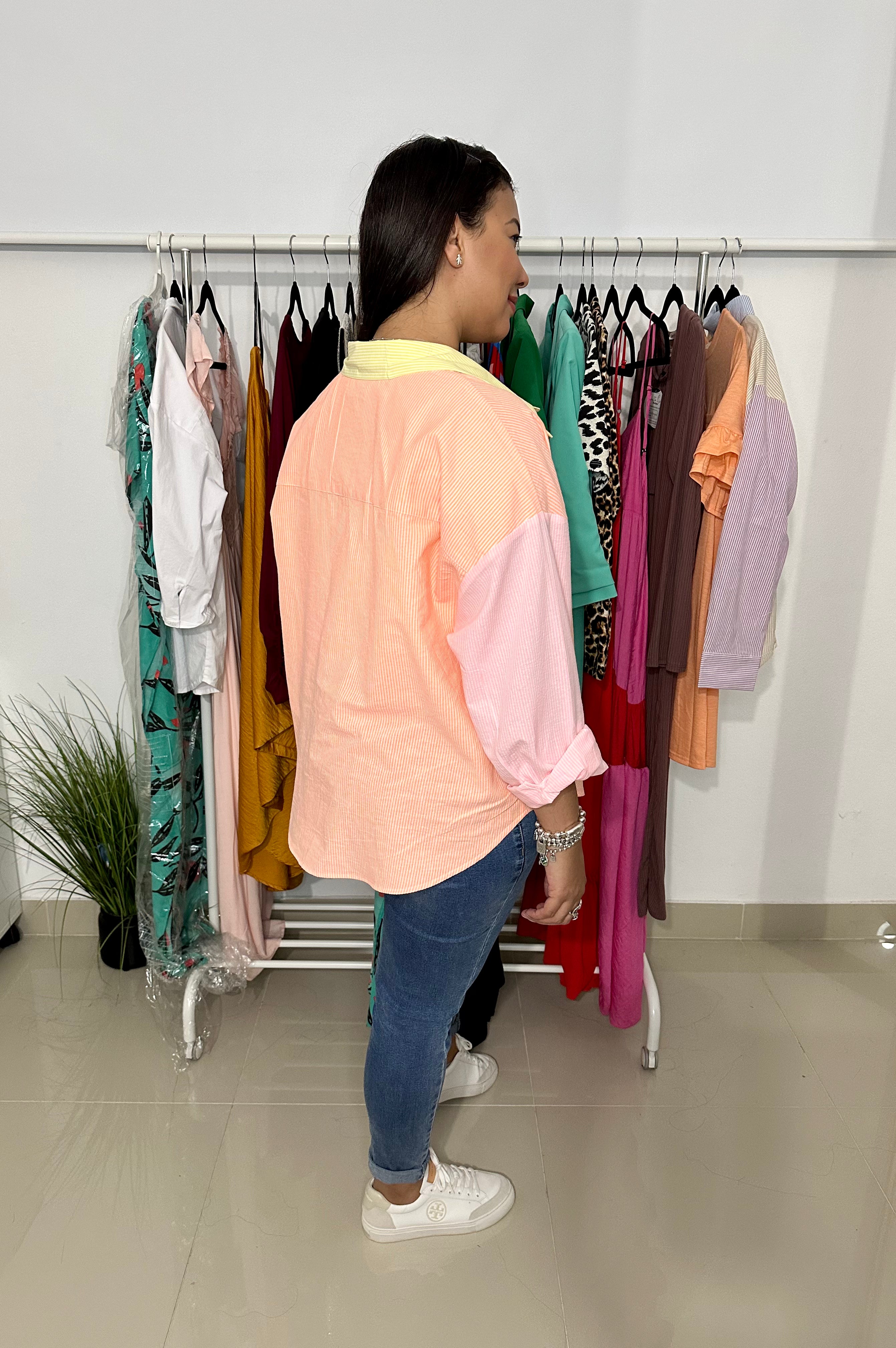 Maternity Colors Mix Top