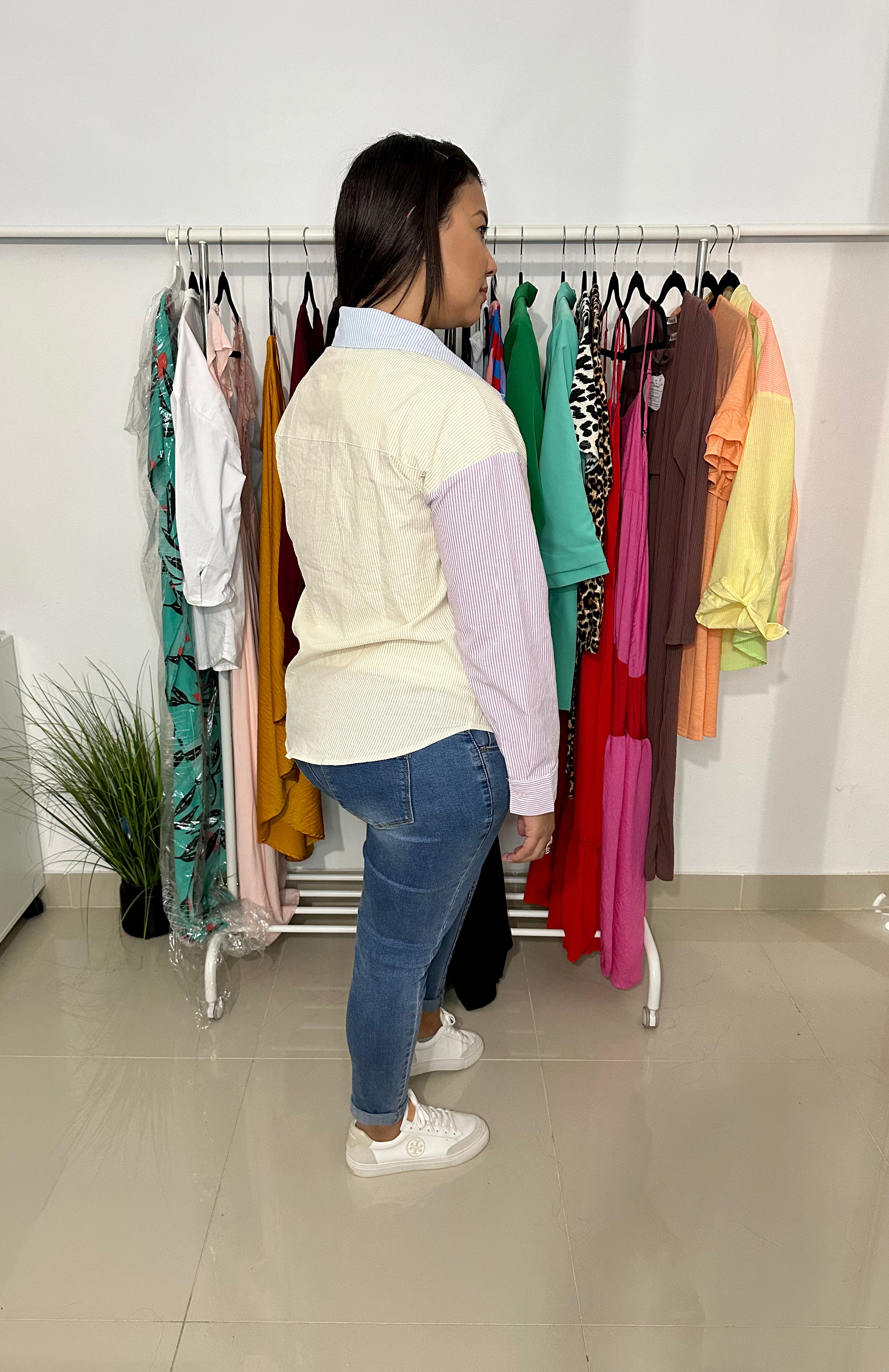 Maternity Colors Mix Top